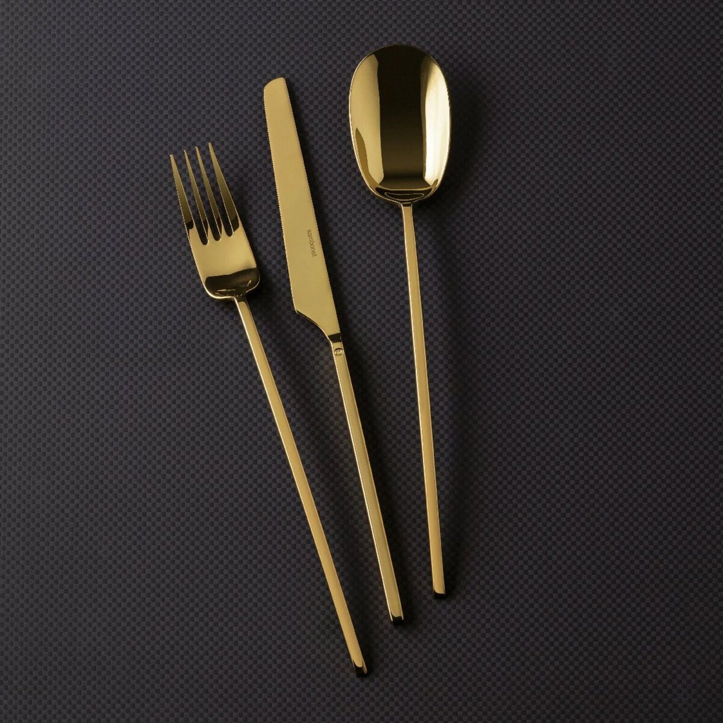 Set 24 Posate Mirror Gold Sambonet