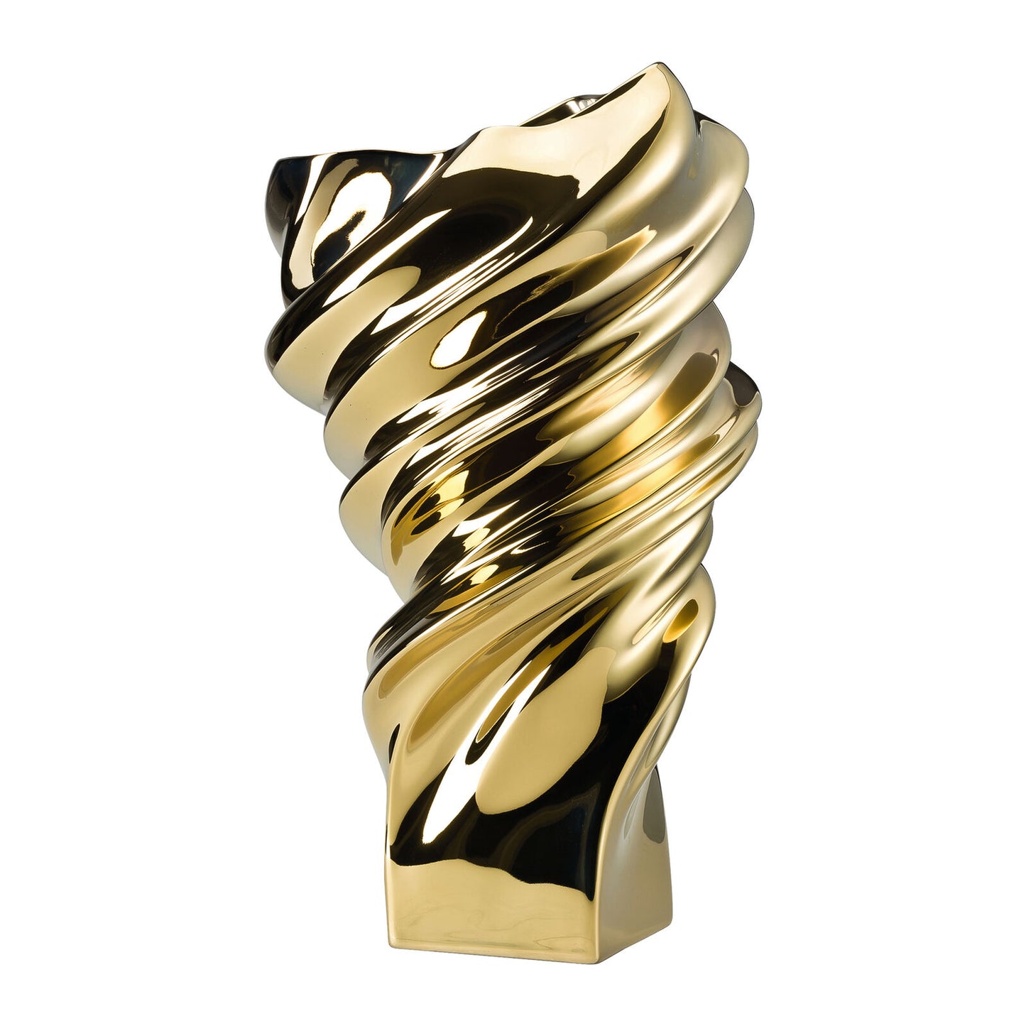 Vaso Squall Gold titanisiert Rosenthal