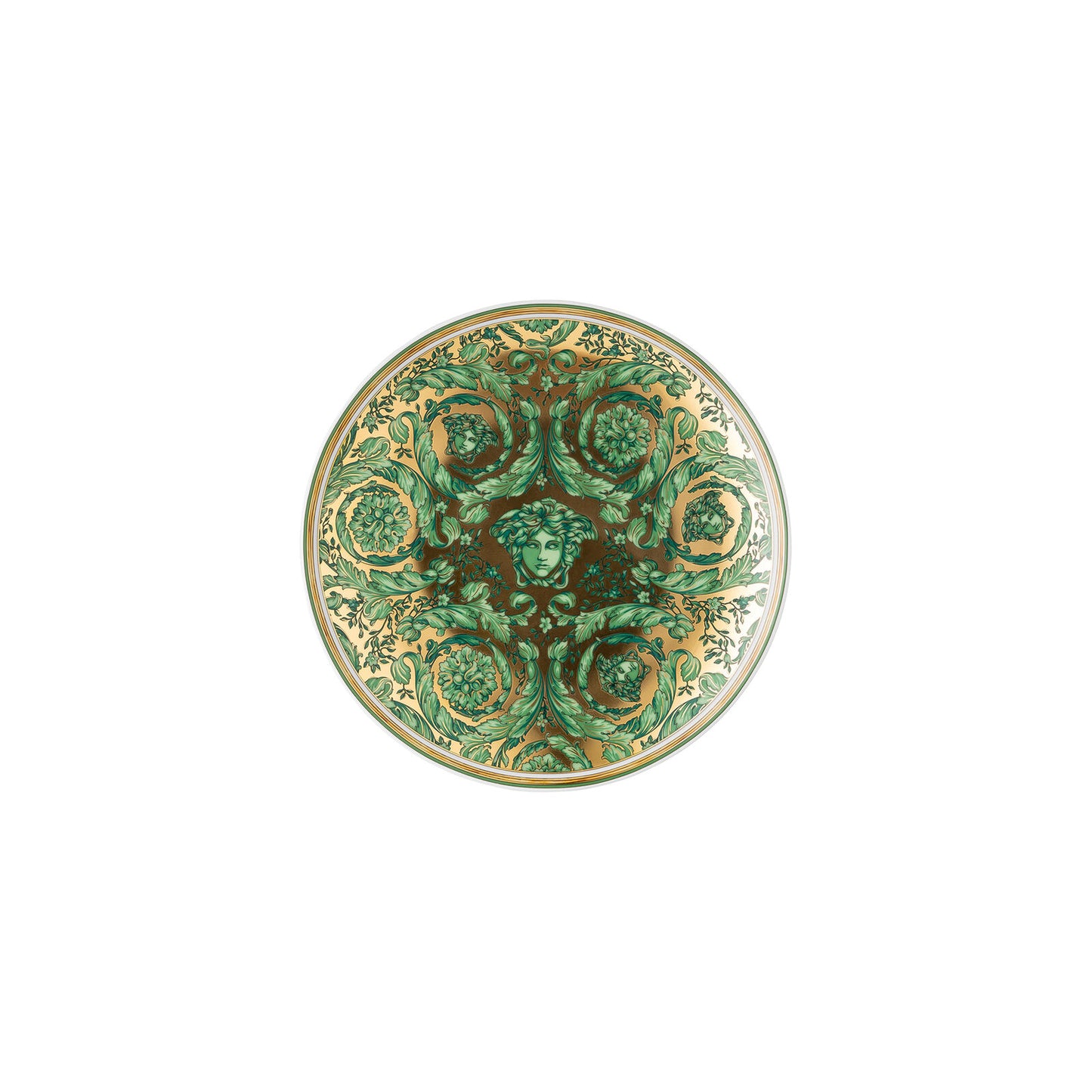 Piatto piano 17 cm Medusa Garland Green
