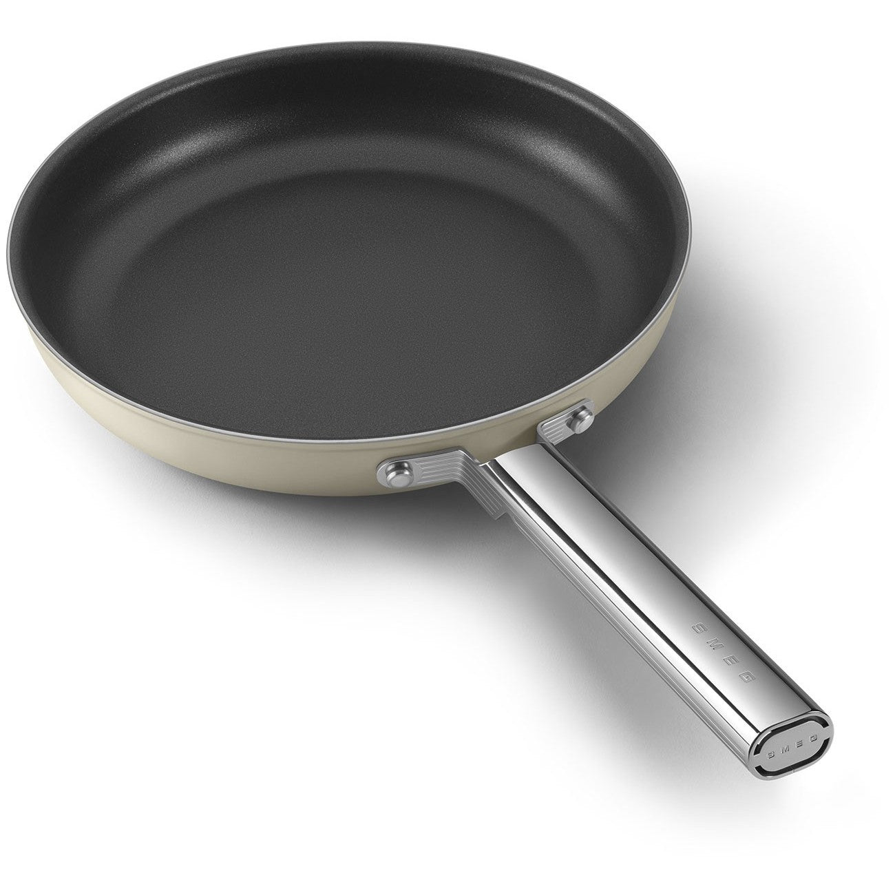 Padella Antiaderente - 26 cm Panna Stile Anni 50 Smeg