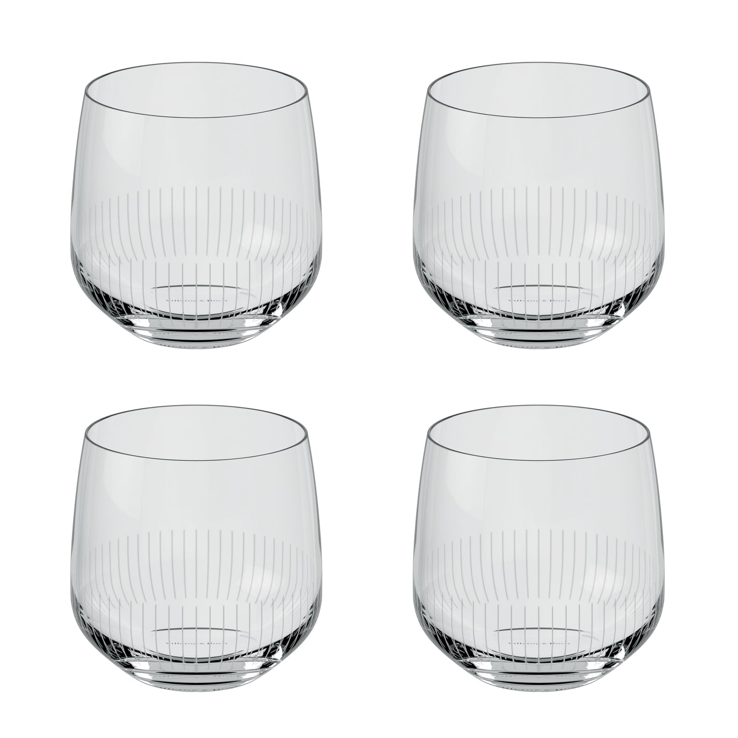 Set 4 bicchieri acqua Afina