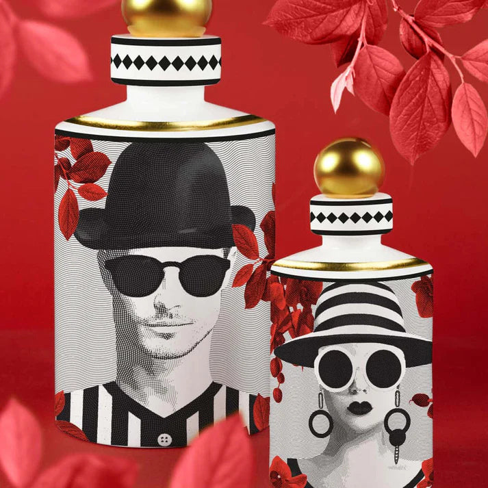 Bottiglia Con Sfera Midi Mrs. White