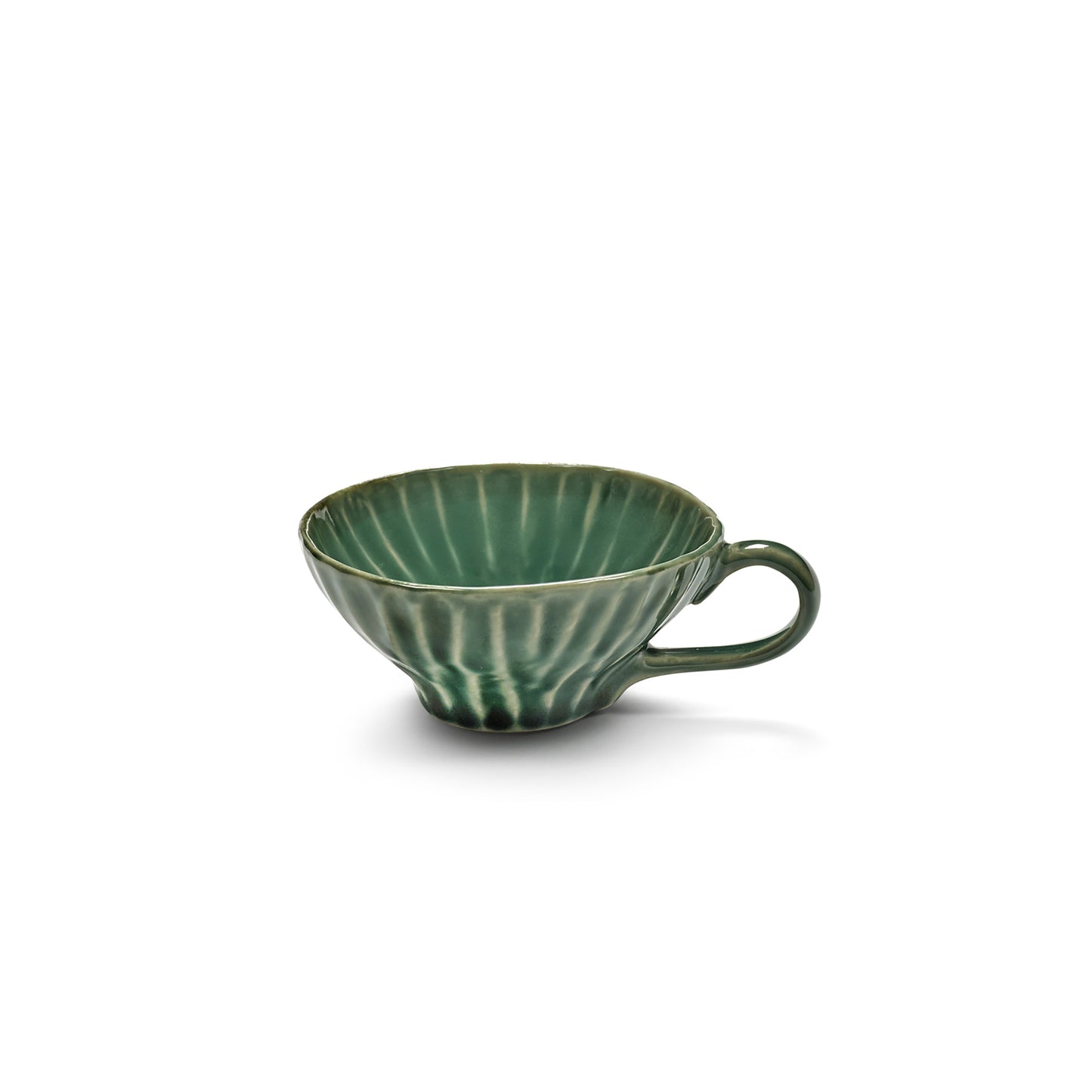 Set 2 tazze con piattino Verde lanza Serax