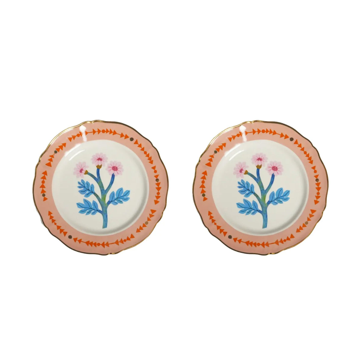 Set 2 Piatti piani primula 26,5 cm