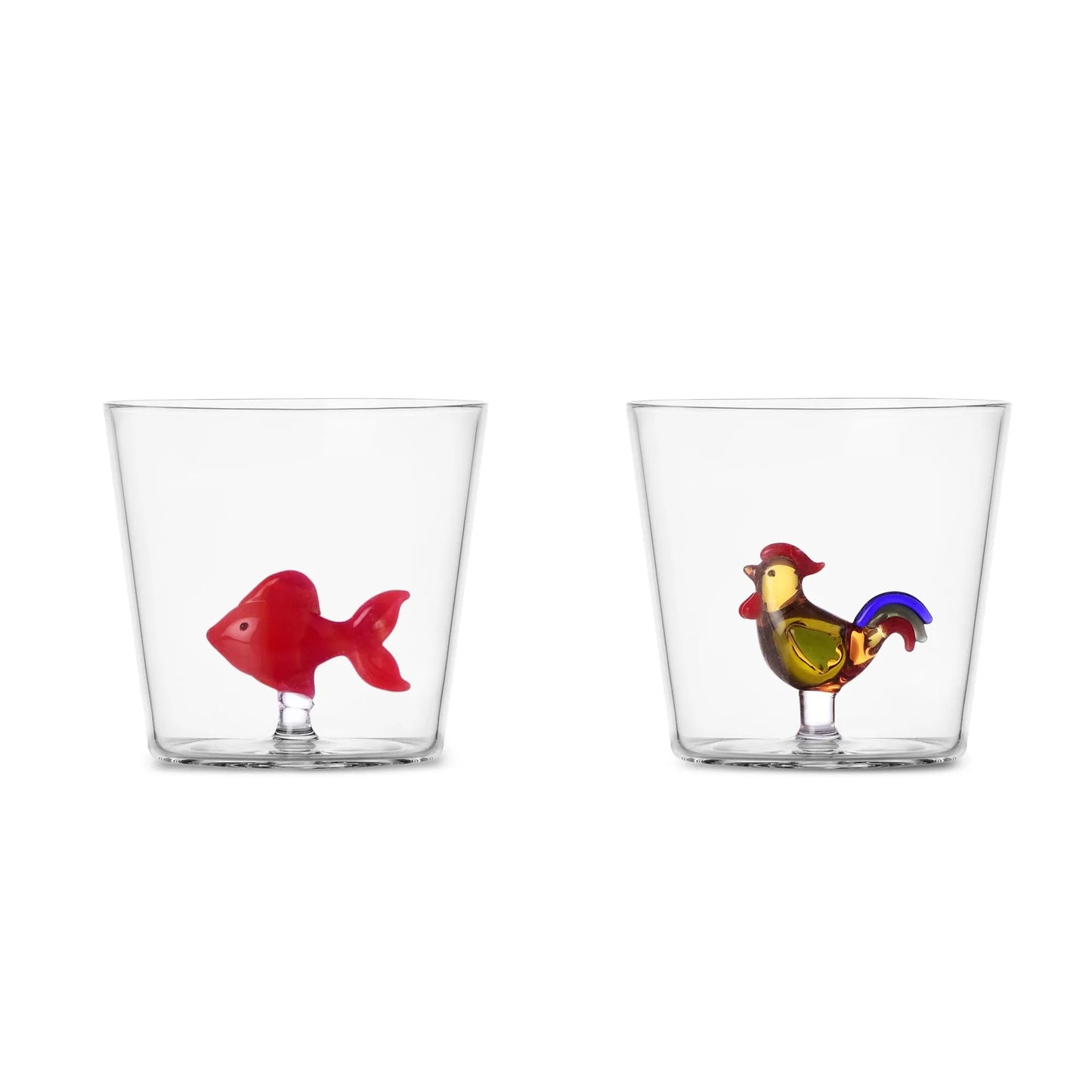 Set 4 bicchieri Animal Farm