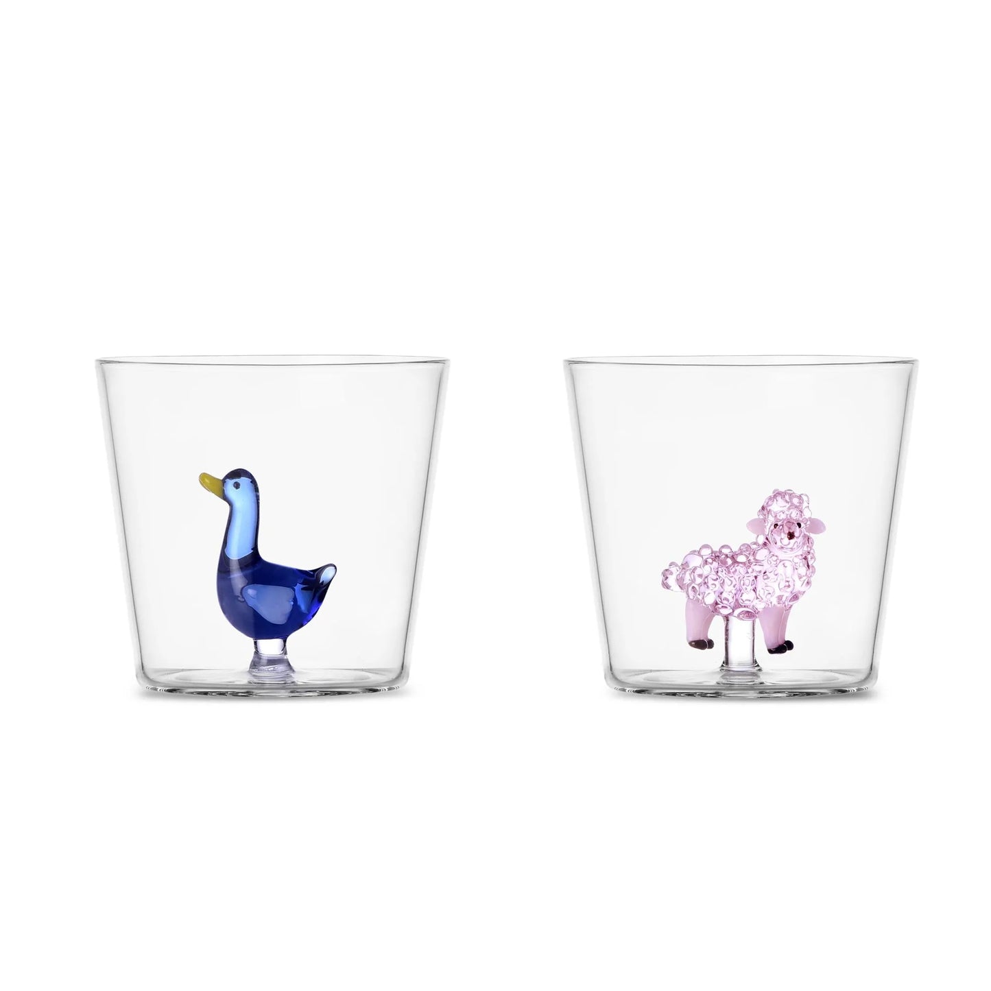 Set 4 bicchieri Animal Farm
