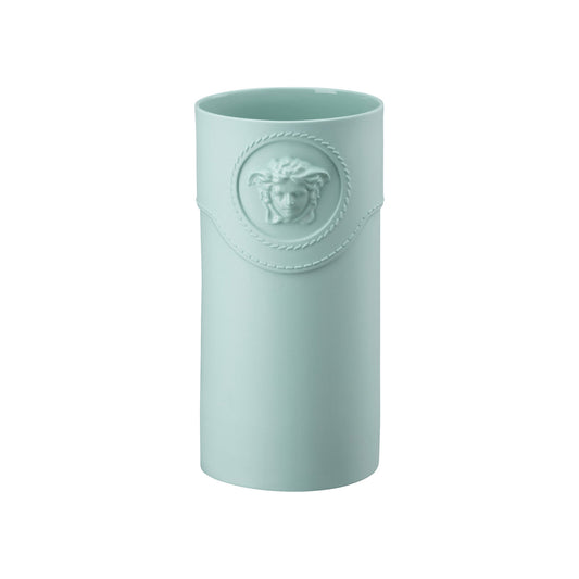 La Medusa Green Vaso - Cilindrico 24 cm Versace