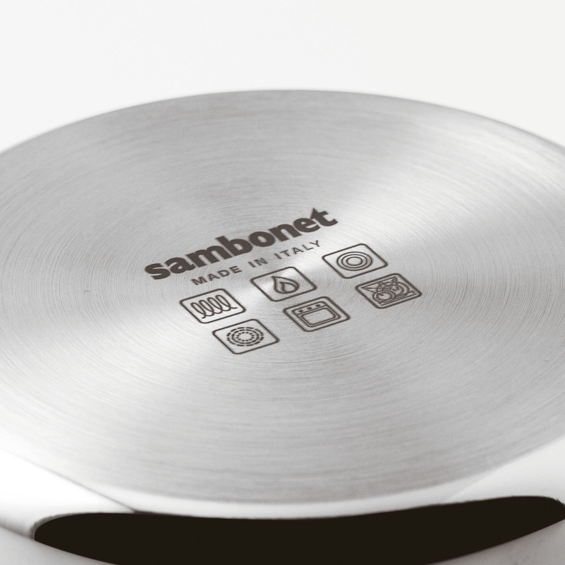 Pentola Alta Cm 20 Con Coperchio H 16 Home Chef Inox  Sambonet