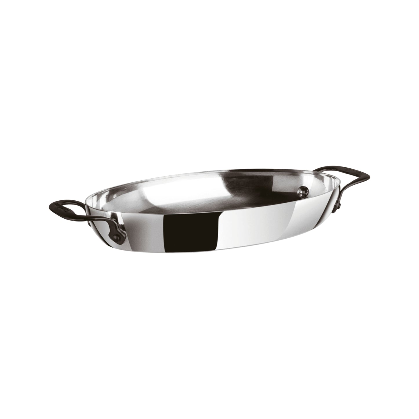 Tegame Ovale Cm 30x18 H 5 Home Chef Inox