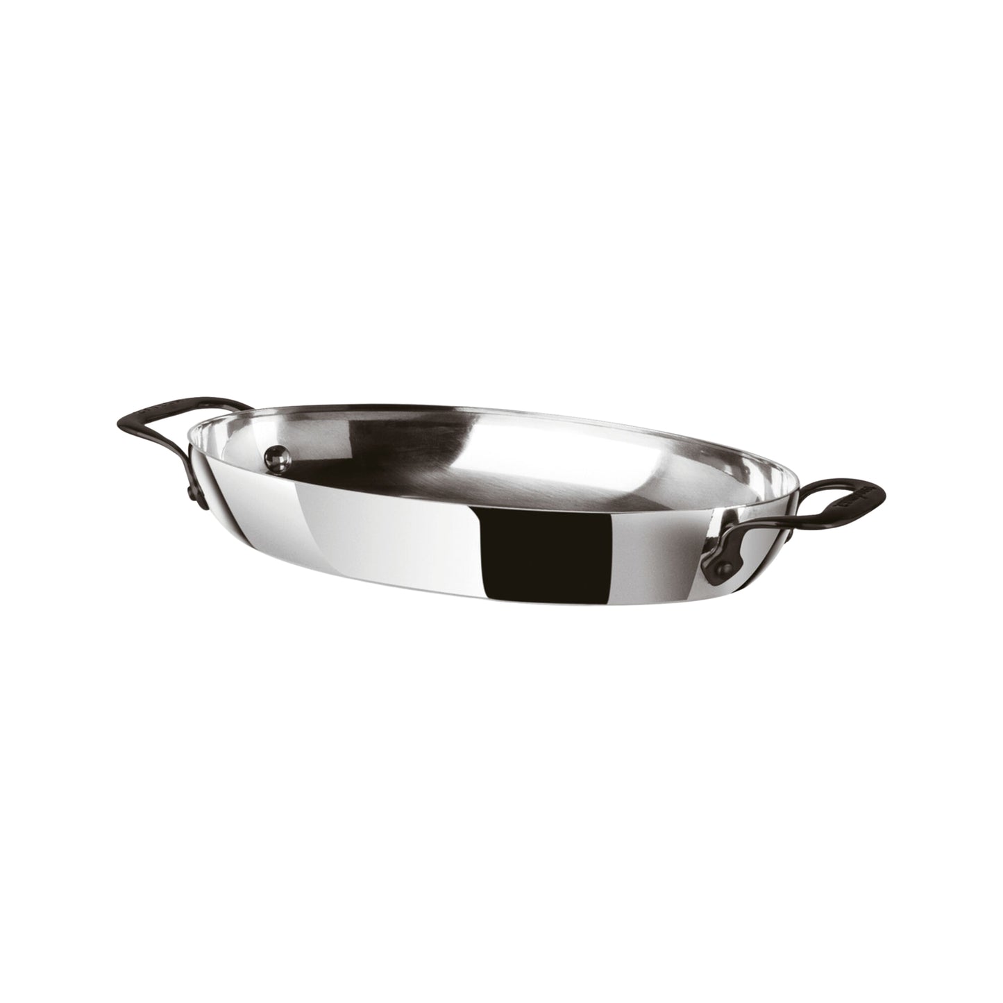 Tegame Ovale Cm 30x18 H 5 Home Chef Inox