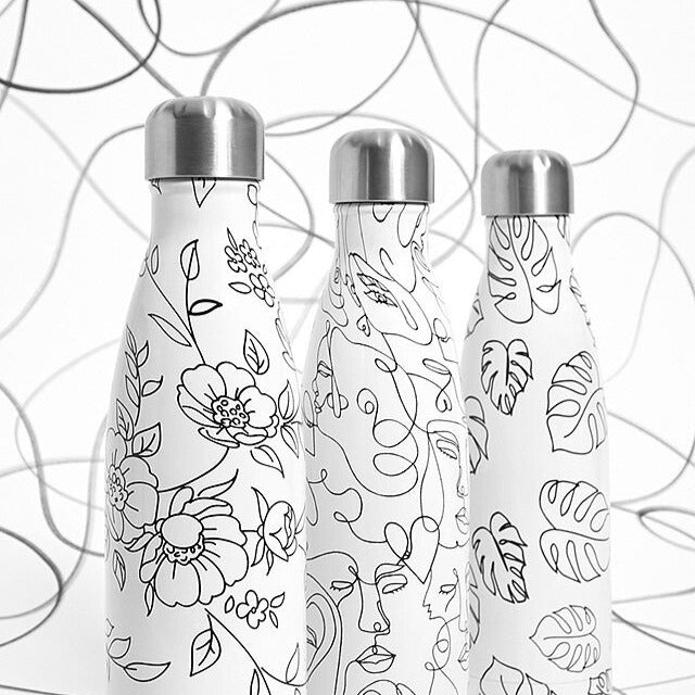 Bottiglia termica 500 ml Line Drawing