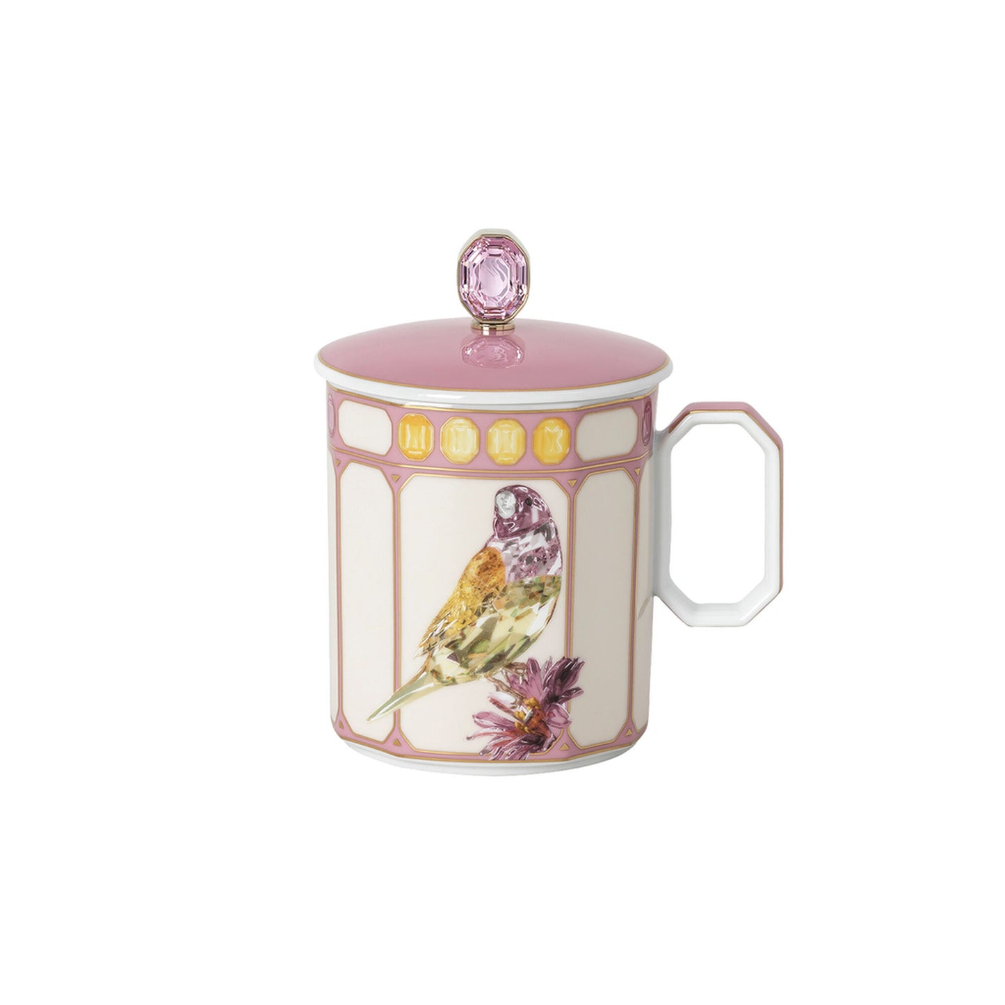 IDYLLIA Finch Pink Mug