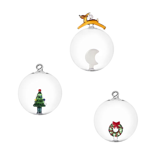 Set 3 palle natale 11 Ichendorf