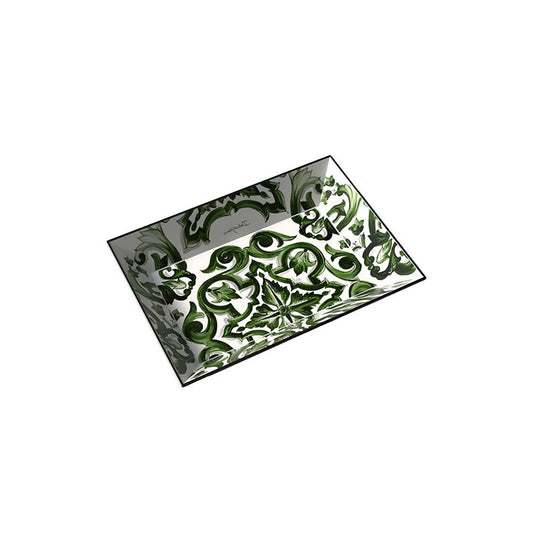 Svuotatasche Rettangolare Maiolica Verde Dolce E Gabbana