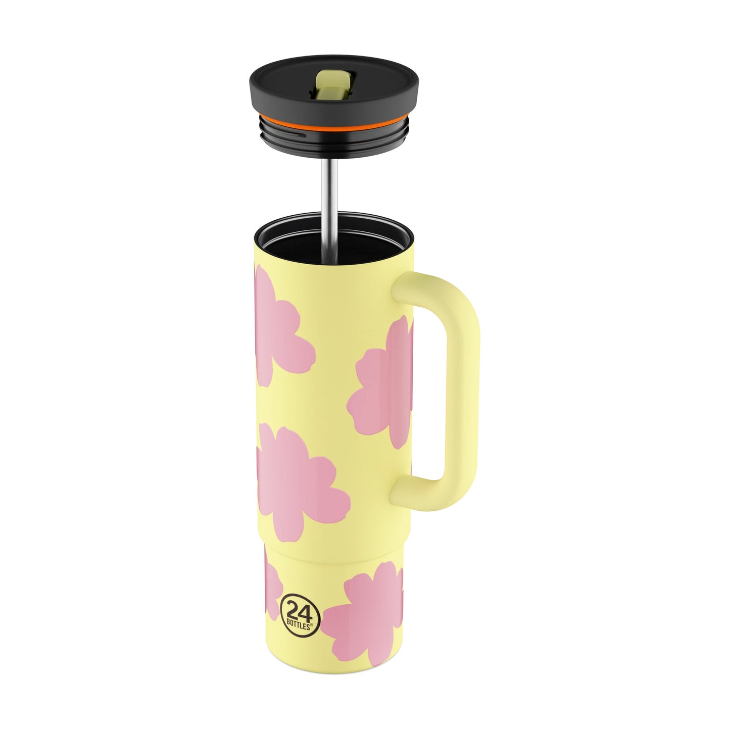 Straw Cup 800 Daydreaming Yellow 24bottles