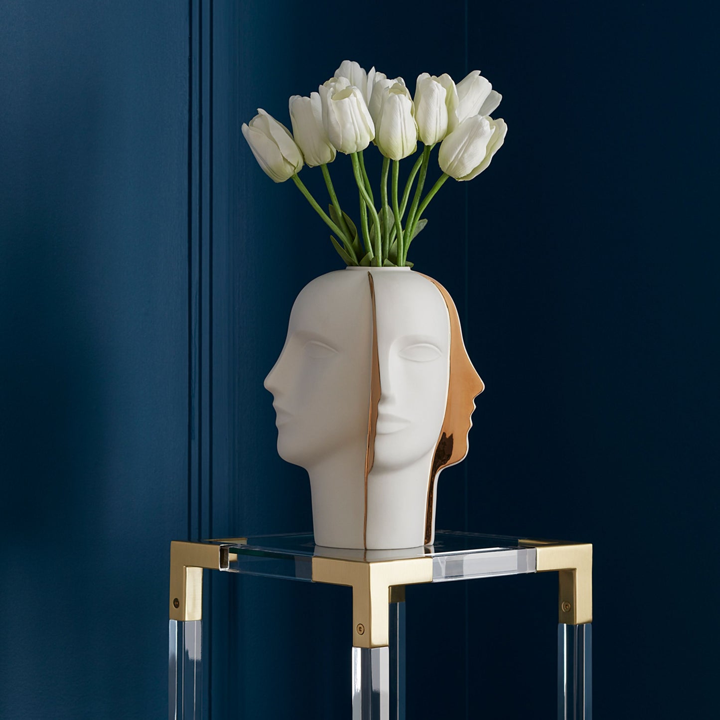 Atlas Split Vase Jonathan Adler