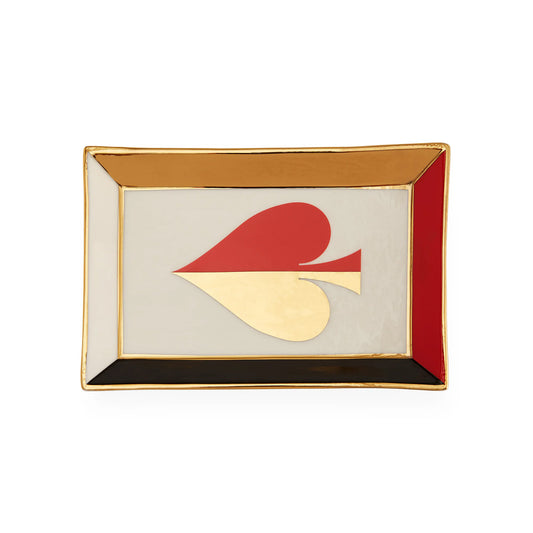 Dealer`S Choice Rectangle Tray Jonathan Adler
