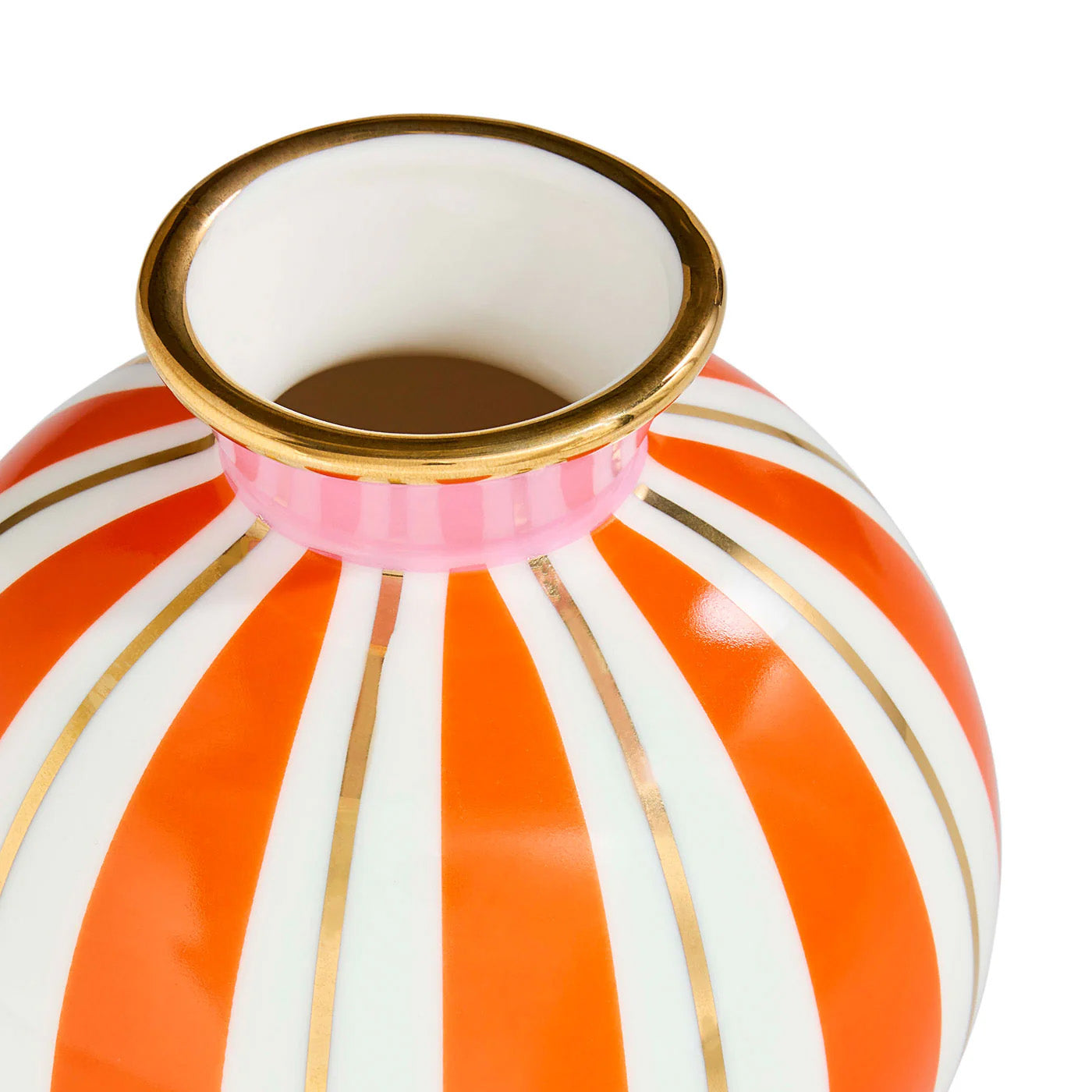 Portofino Bud Vase - Orange/Pink Jonathan Adler