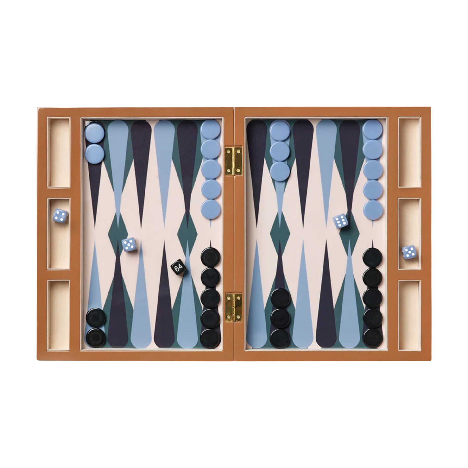 Lacquered Backgammon Printworks