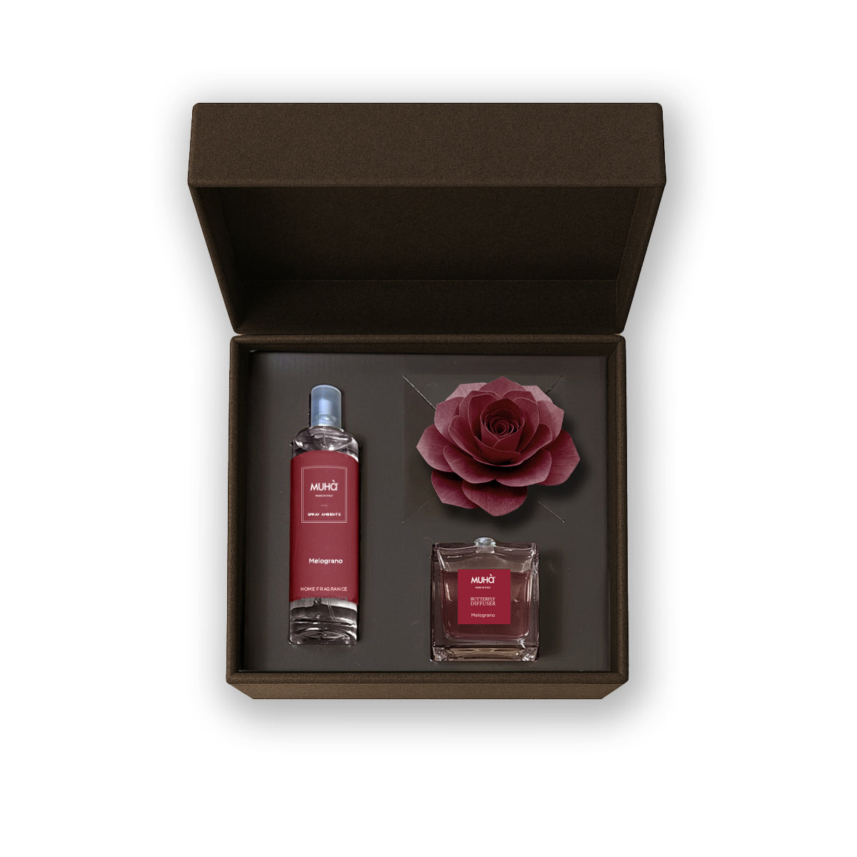 Confezione Rosa 100+Spray 100 Melograno Muha