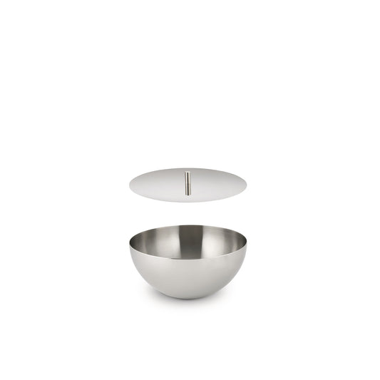 Ciotola Portacandela con candela Amber Small Alessi