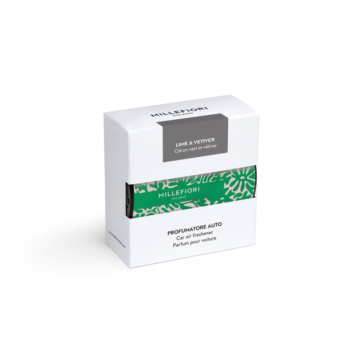 Diffusore Auto Icon Textile - Lime & Vetiver Millefiori