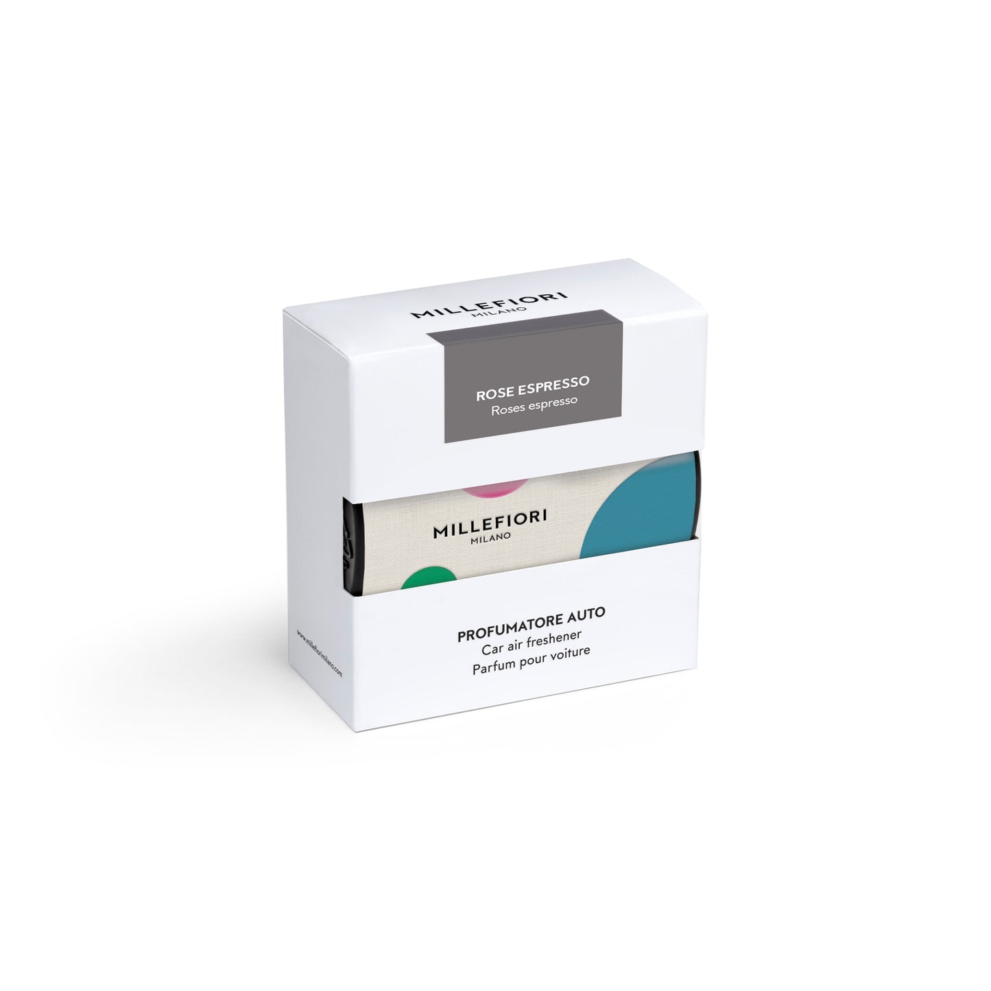 Diffusore Auto Icon Textile - Rose Espresso Millefiori