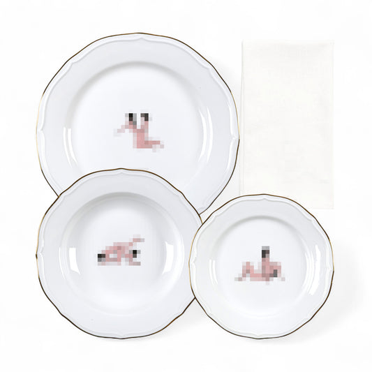 Set 3 Piatti Seikantai5271 Offered Seletti