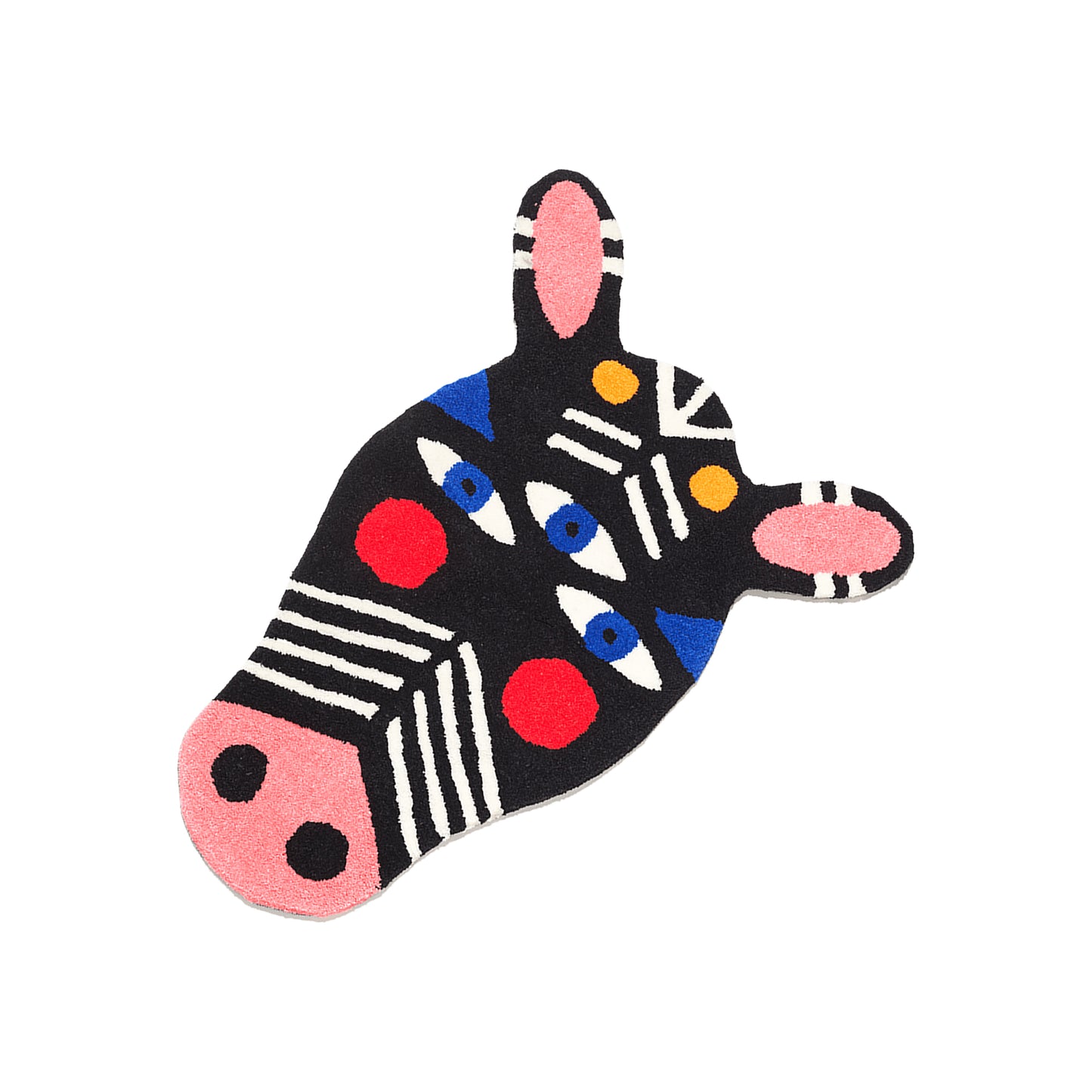 Tappeto Oggian Zibra Qeeboo