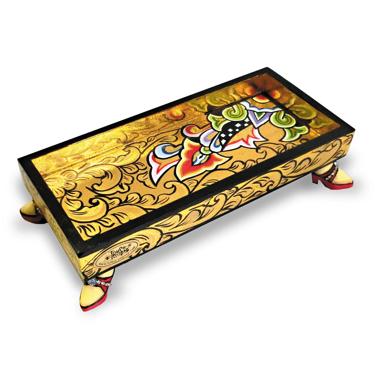 Vassoio S Dorato Cm.24X12X6 Tom`s Drag