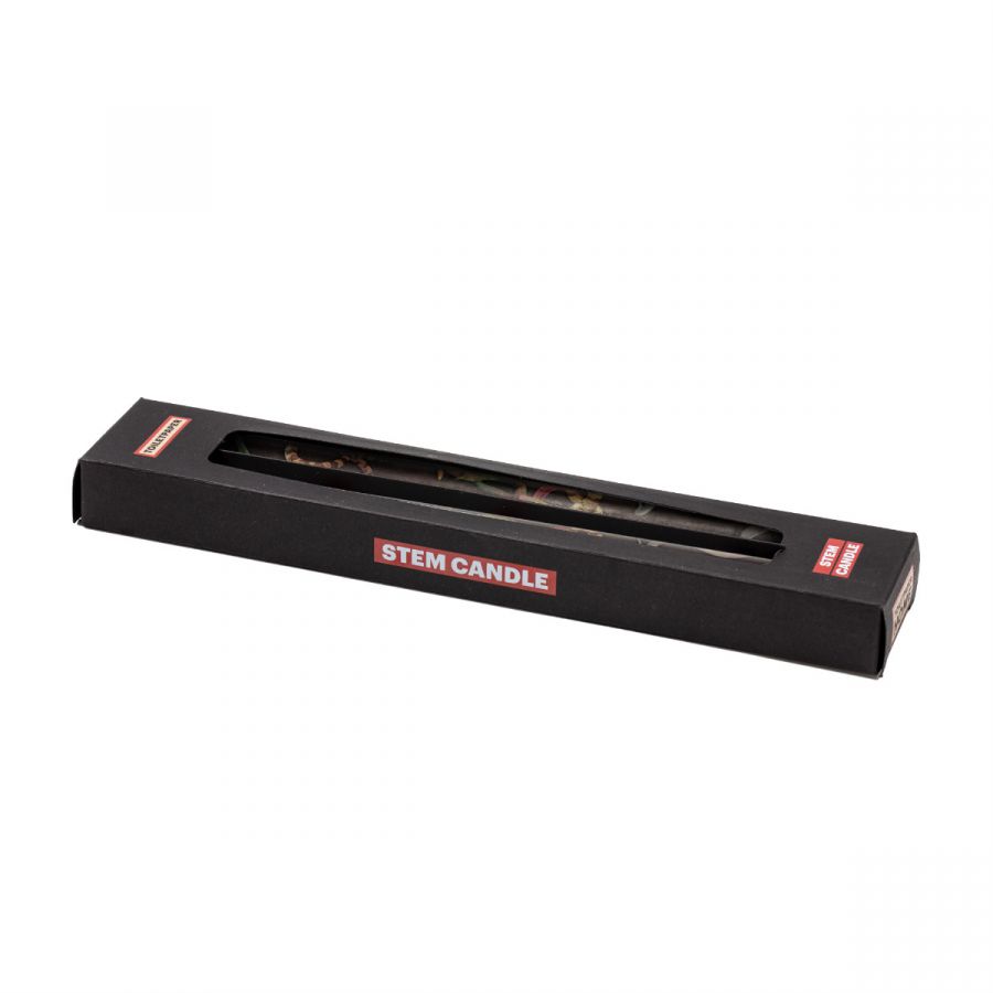 Set 2Pz Candela A Stelo Toiletpaper Snakes Black Seletti