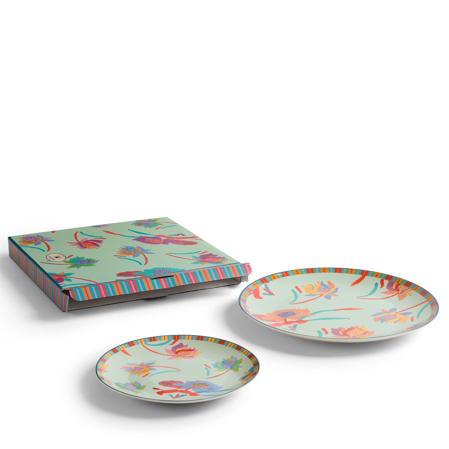 Set Of Plates X2 JAPANESE Lisa Corti
