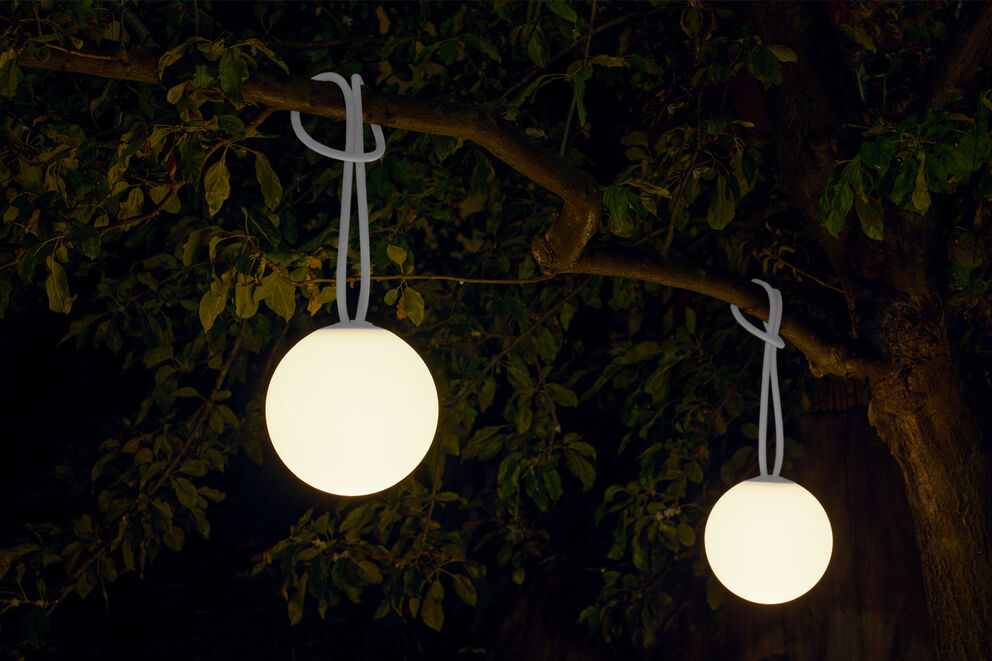 Lampada ricaricabile Bolleke Grigio Fatboy