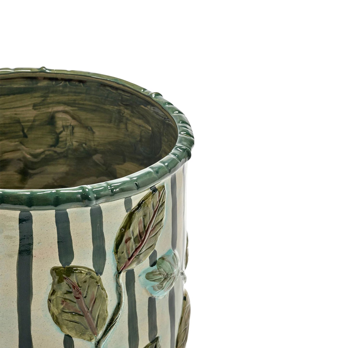 Flower Pot 11 Green Beige Serax