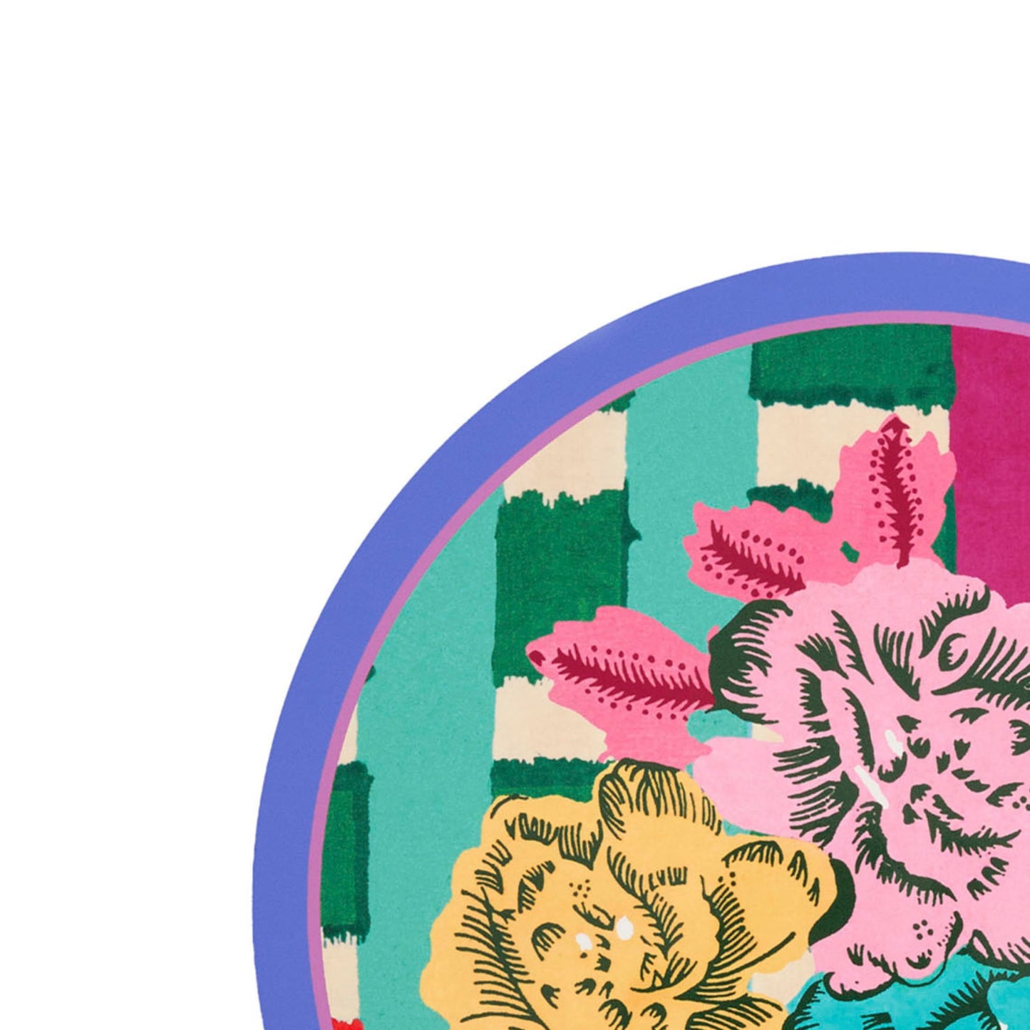 Place Mat Masonite Diam 39 Con Sughero Ankara Lisa Corti