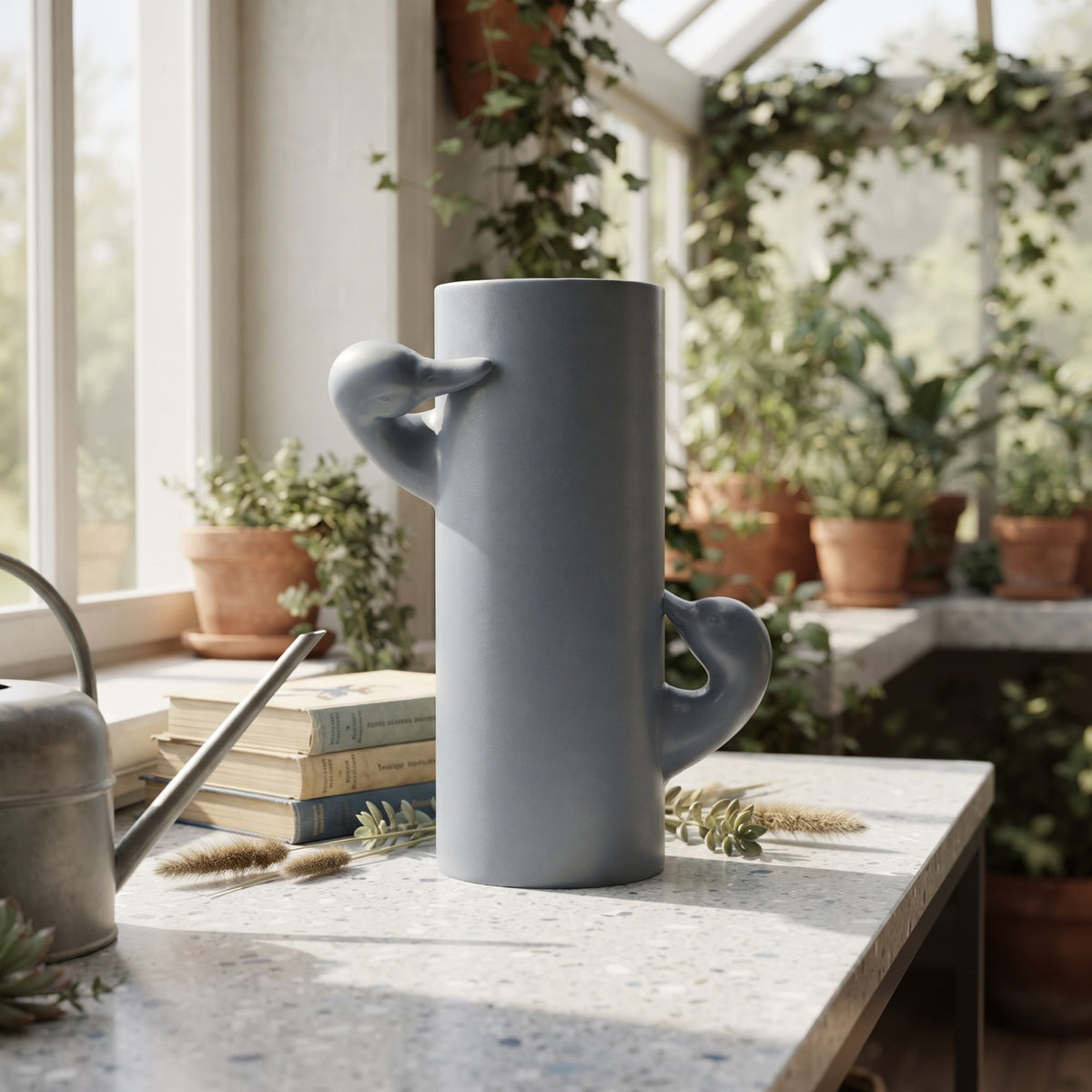 Vaso around blu Rebirth By Ceramiche Ml