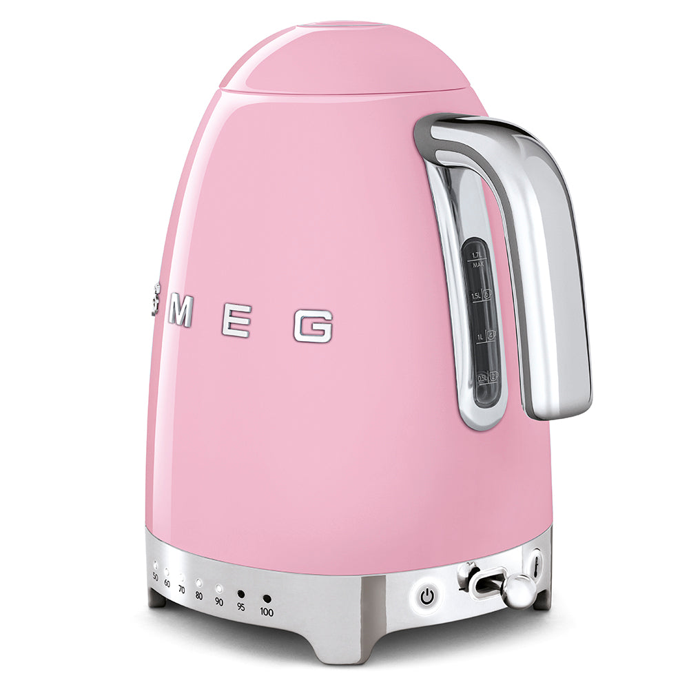 Bollitore A Temperatura Variabile Rosa Smeg