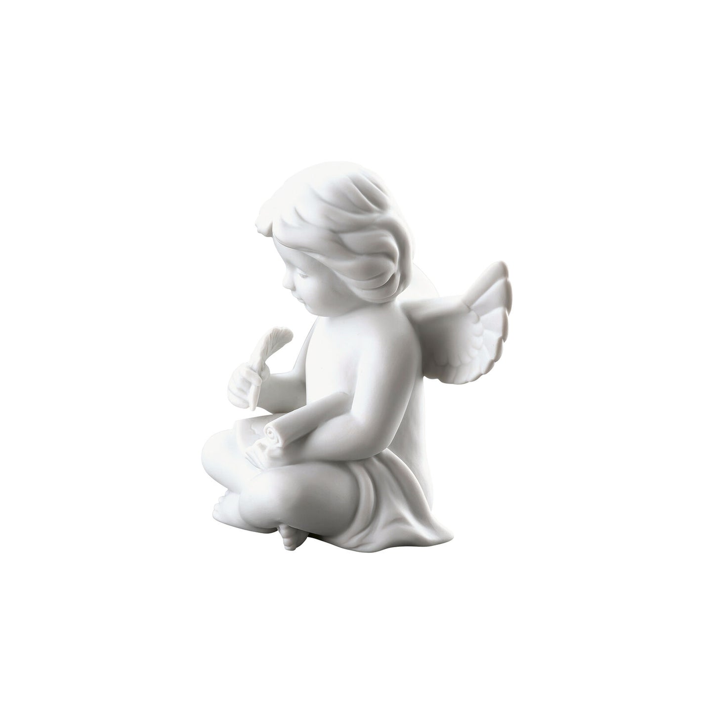 Angelo con pergamena 11cm Rosenthal