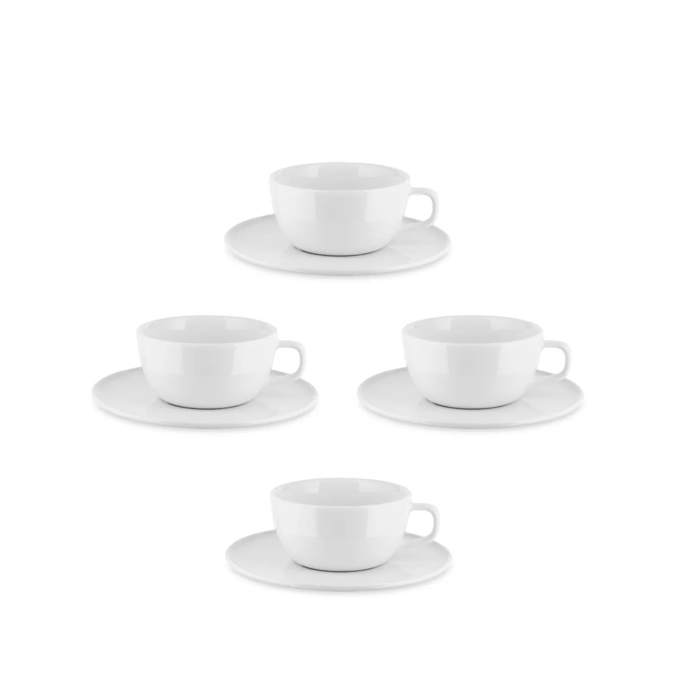 Set 4 tazze the con piattino Itsumo