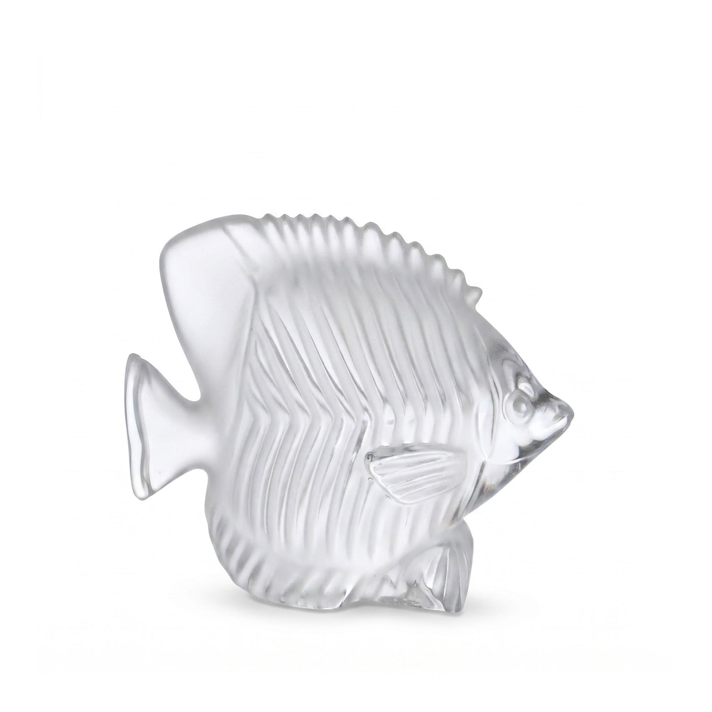 Statua Pesce Cristallo Cristal Sevres
