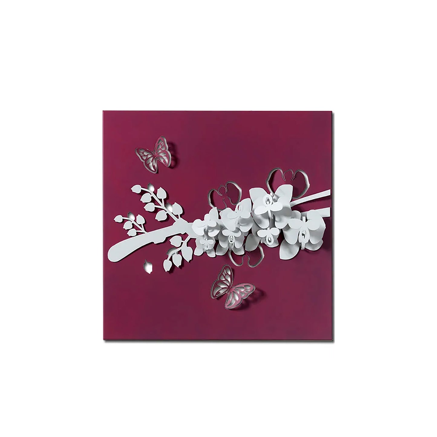 Pannello Ramo Fiorito Pop Fucsia/Giallo/Rosa Arti E Mestieri Arti E Mestieri