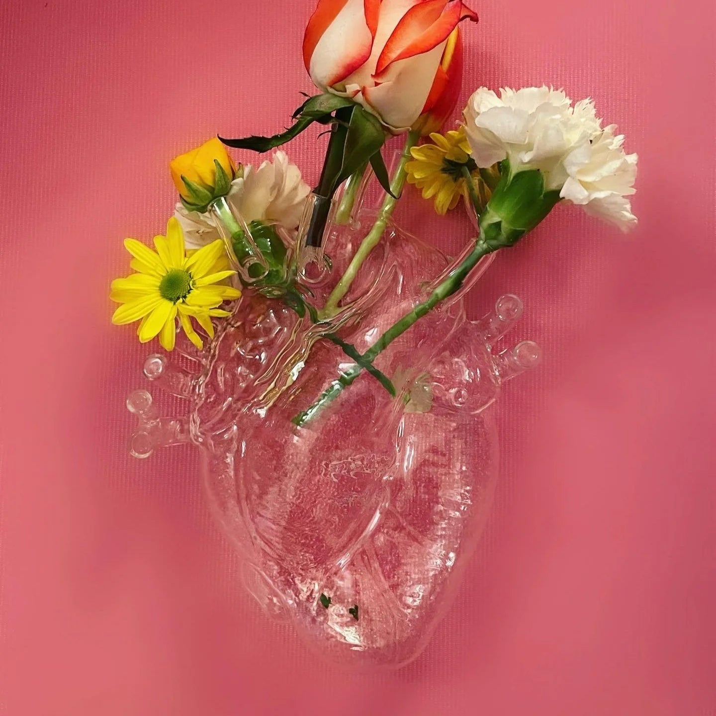 Vaso In Vetro Love In Bloom Seletti