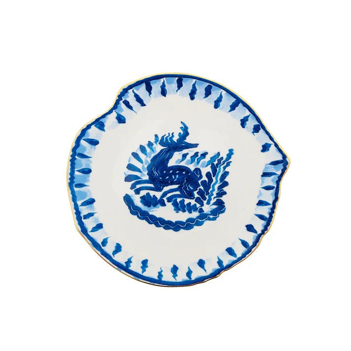 Piatto Dessert In Porcellana Classic On Acid - Deer Seletti