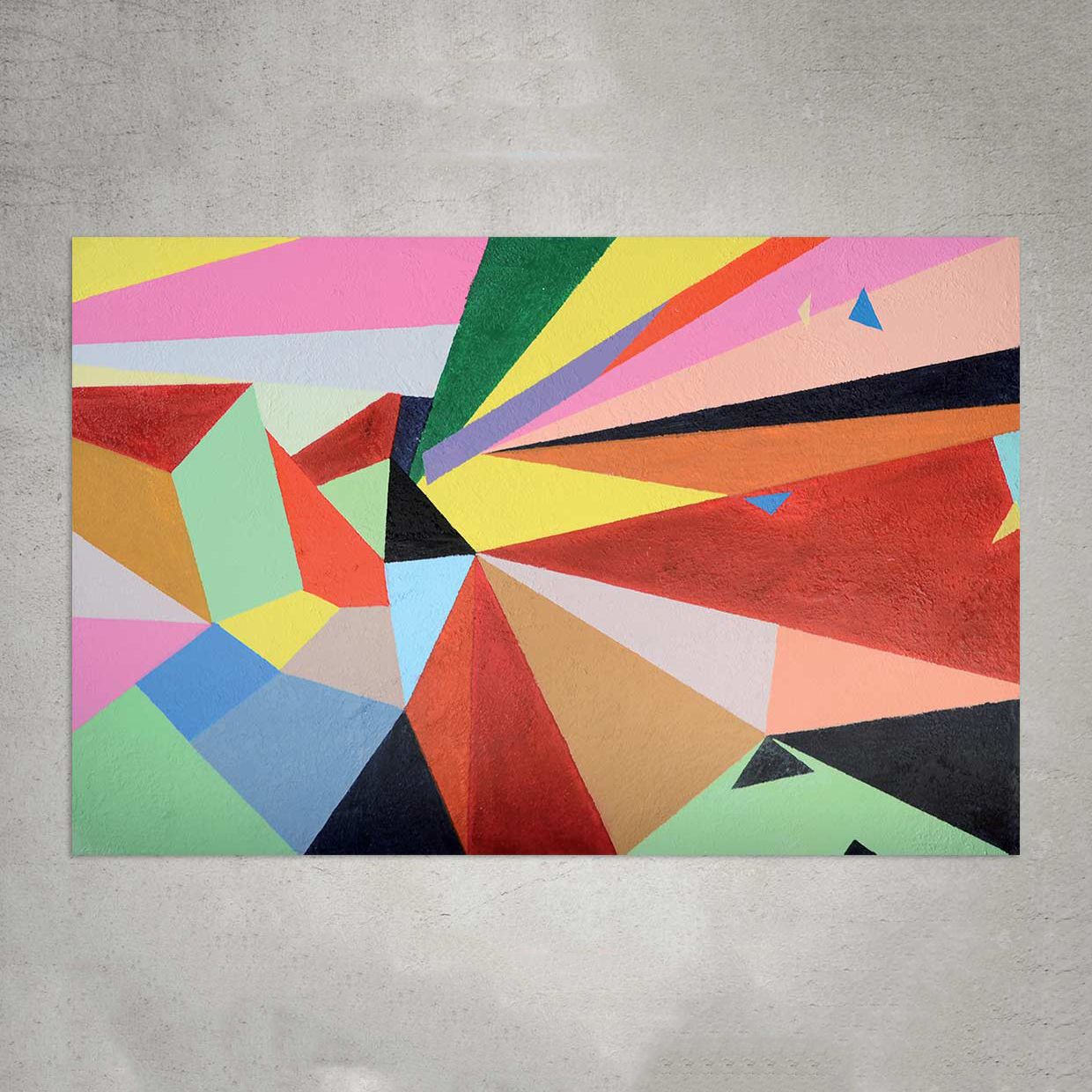 Quadro Futuro di colori 150cm