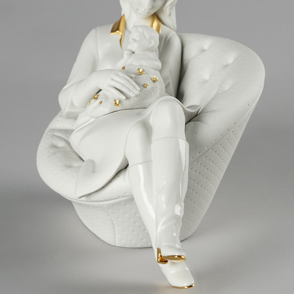 Statua madre e figlio