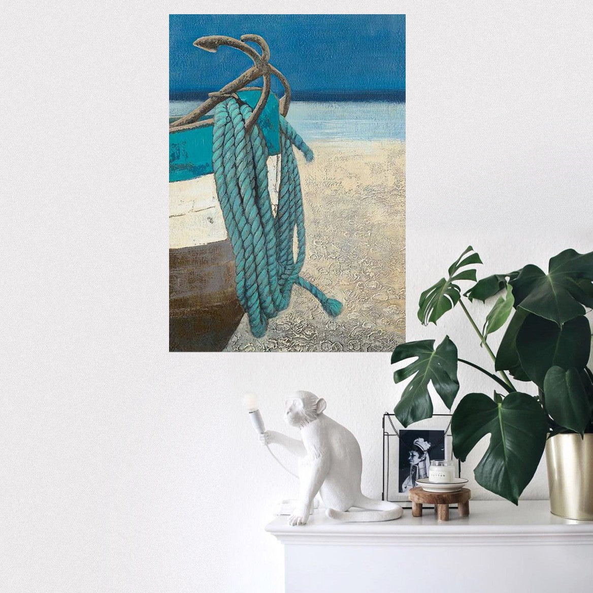 Quadro In attesa del vento 100cm