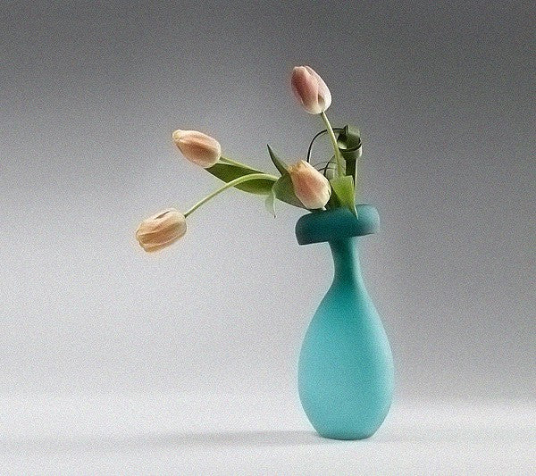 vaso blow up turquoise