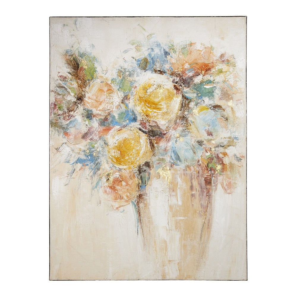 Quadro floreale 90x120cm