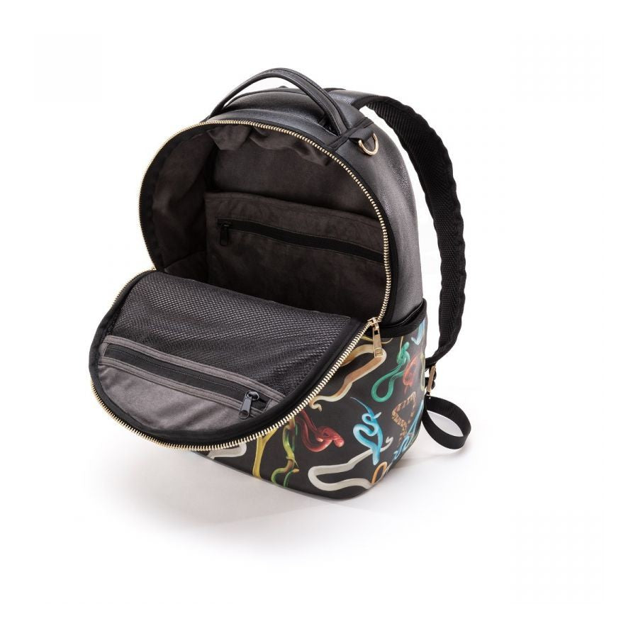 Zaino travel kit in ecopelle serpenti Toiletpaper