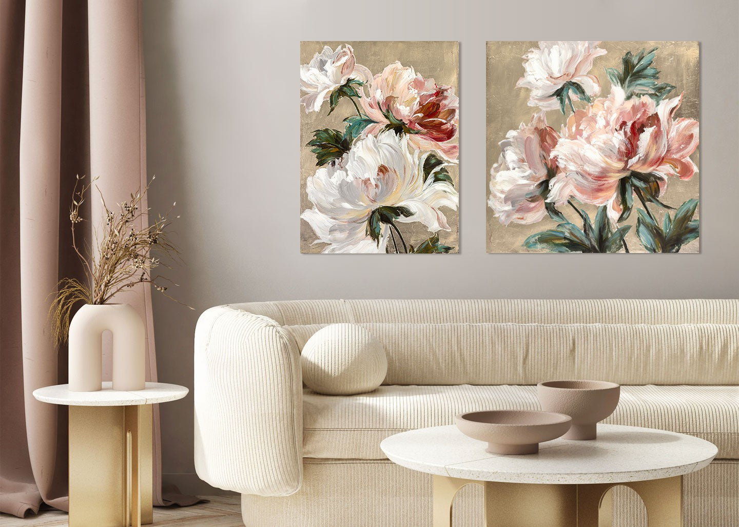 Quadro Elegant Roses 100cm